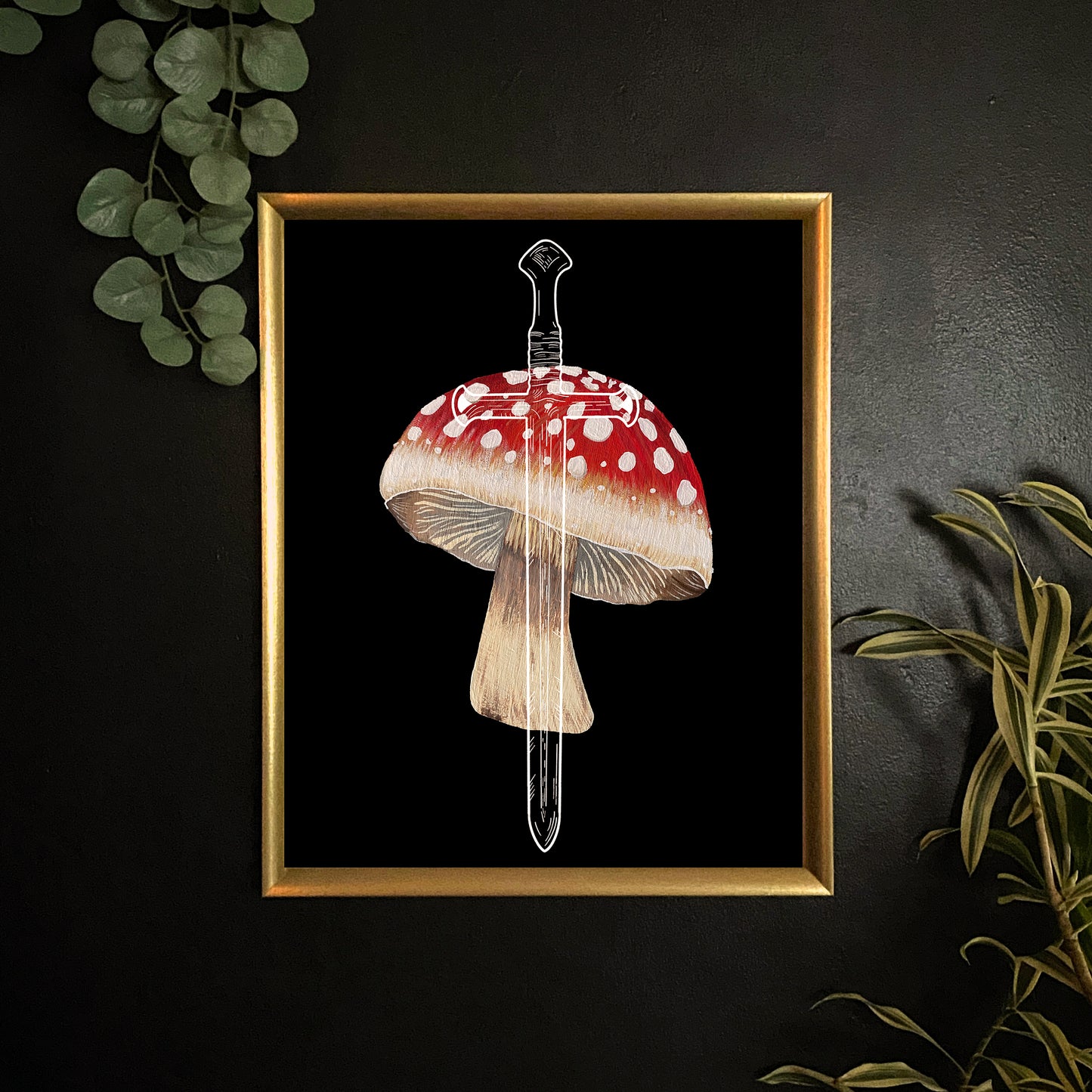 Mushroom Dagger Fine Art Print